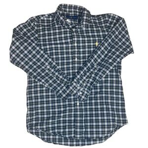 Ralph Lauren Polo Men's Medium Plaid Button Down Shirt‎ Long Sleeve Cotton
